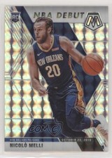 2019-20 Panini Mosaic NBA Debut Silver Mosaic Prizm Nicolo Melli #279 00oy