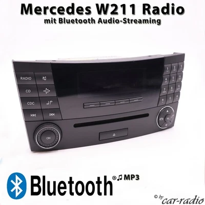 Original Mercedes W211 Radio Bluetooth Radio Audio 20 CD MF2321 E-Klasse S211 79 - Bild 1 von 4