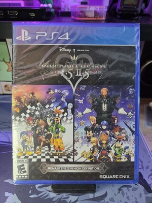 Kingdom Hearts HD 1.5 + 2.5 Remix (Sony PlayStation 4, 2017) Brand New 