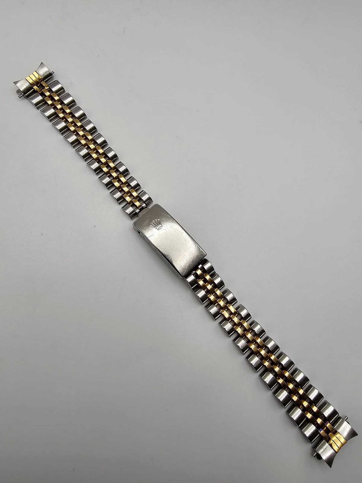 Rolex Jubilee 18k Yellow Gold Stainless Steel Vintage Ladies Bracelet 62523D.18
