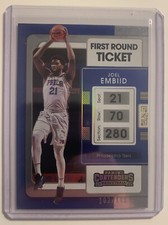 21-22 Contenders Basketball First Round Ticket Joel Embiid 102/149 !!!!