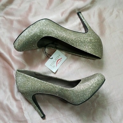tamaris glitter pumps