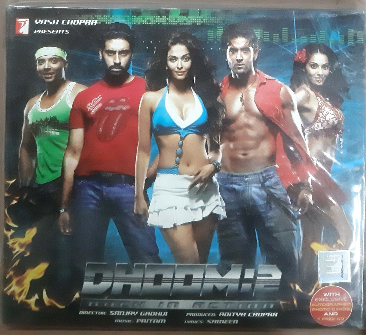 Dhoom 2 Bollywood OST CD Hrithik Roshan, Aishwarya Rai | eBay
