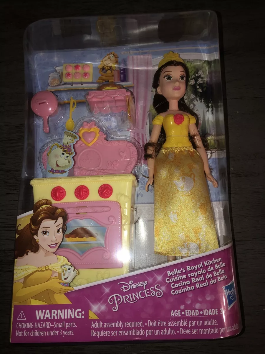 Disney Princess Belle s Royal Kitchen play set Hasbro Beauty and