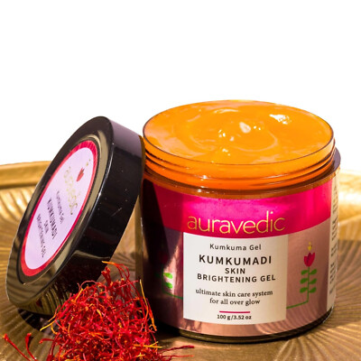 Auravedic Kumkumadi Gel Kumkumadi Oil Skin Brightening Gel 100gm