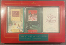 NEW Hallmark Christmas music series gift collection 3 cassettes