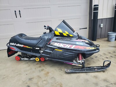 98 SKI DOO 700 800 MACH Z 1 TRIPLE metal oem original front ski