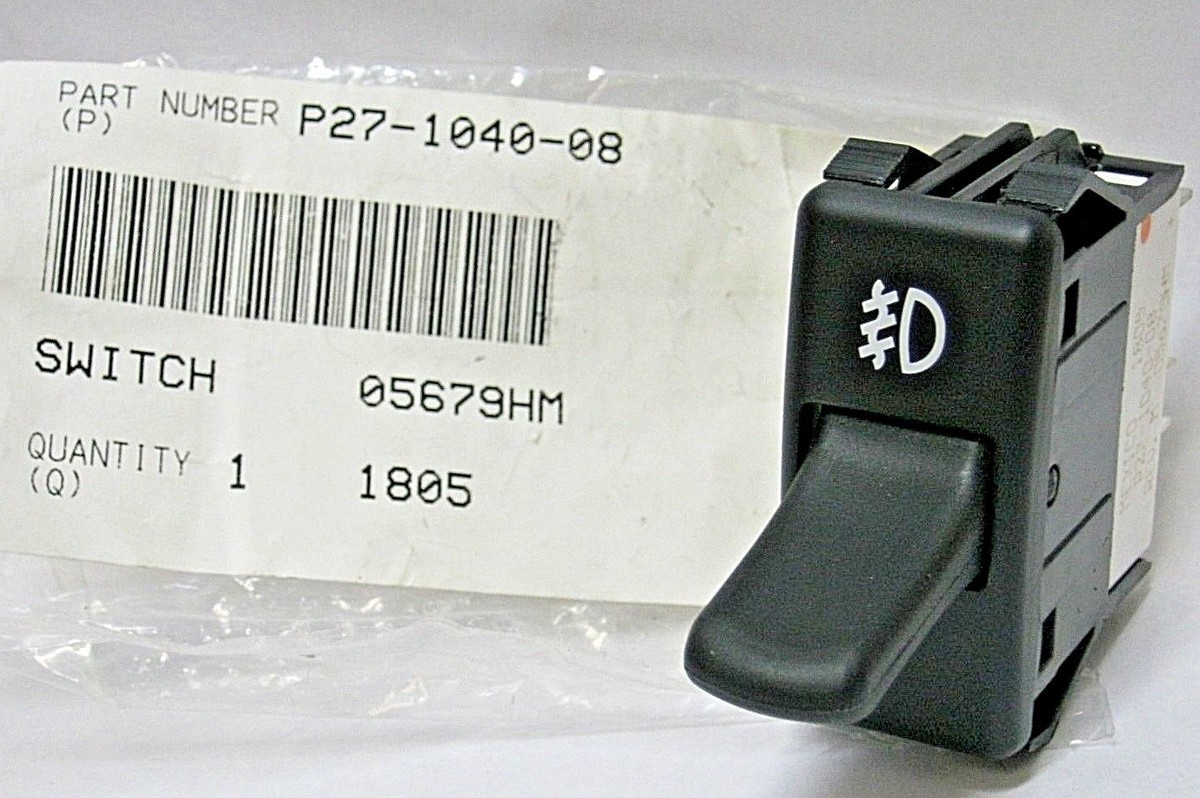 Kenworth Fog Lamps Short Toggle Switch p/n P27104008 | PACCAR OEM