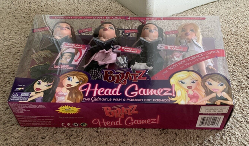 Bratz Design Your Own/Head Gamez With Cloe Doll 2006 MGA Entertainment NIB/NRFB - Picture 5 of 19
