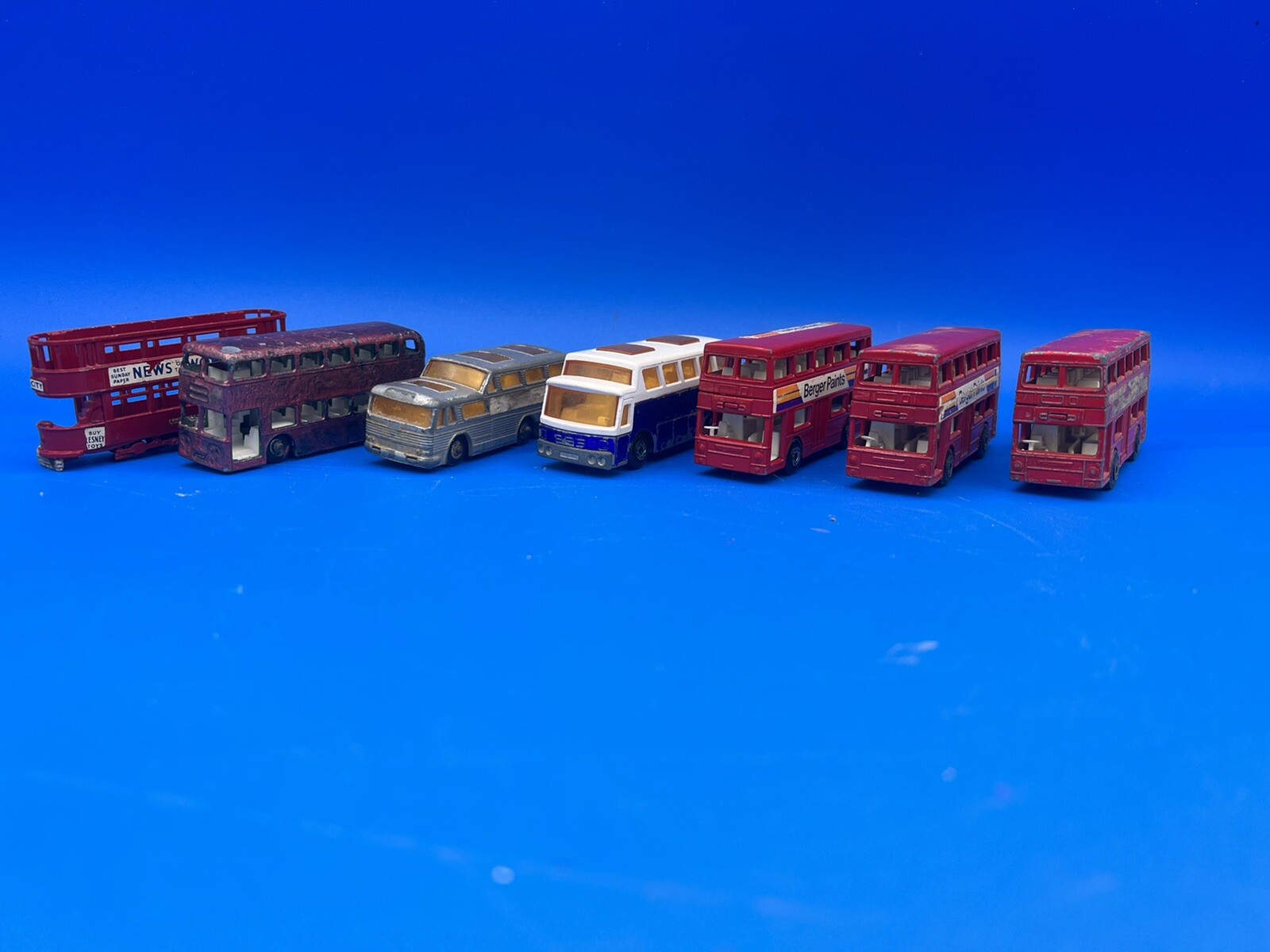 Matchbox Lesney Lot of 7 Vintage Made In England Diecast Buses | eBay