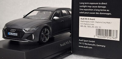 【希少】アウディ RS6 Avant　ミニカー 1/43 Audi コレクション Audi RS6 Avant (C8) 2020 Daytona Grey Matt 1:43 Minichamps