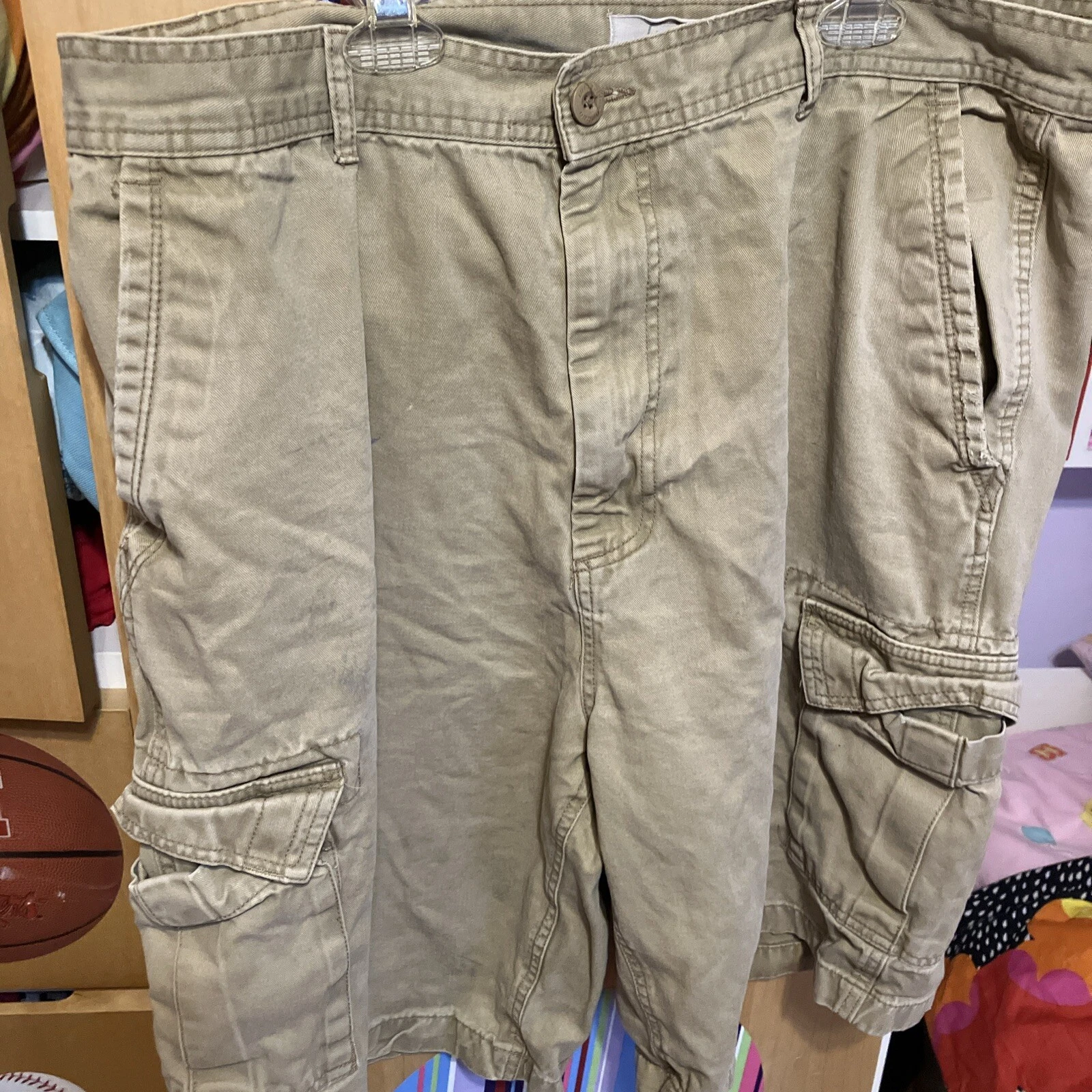 Men’s Urban Up Tan, Khaki, Size 40 Cargo Shorts