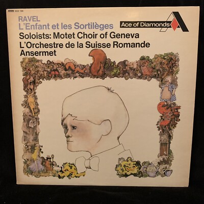 DECCA SDD 168 - RAVEL L'Enfant et Les Sortileges - ANSERMET - ST LP