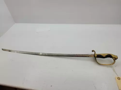 Japanese WW2 Officer Type 19 Kyu Gunto Sword Vintage 1886 Imperial Russo