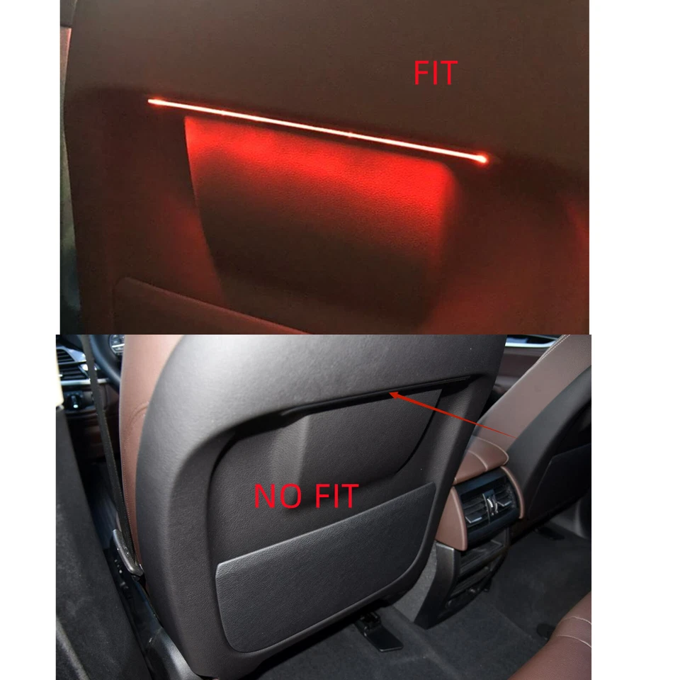 Cubierta del panel del asiento delantero trasero para BMW X5 F15 X6 M F86 2014-2018 2015 52107321148 Foto 2 de 4