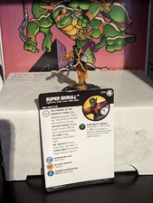 Heroclix Fantastic Four set Super Skrull 058 Super Rare figure w/card 
