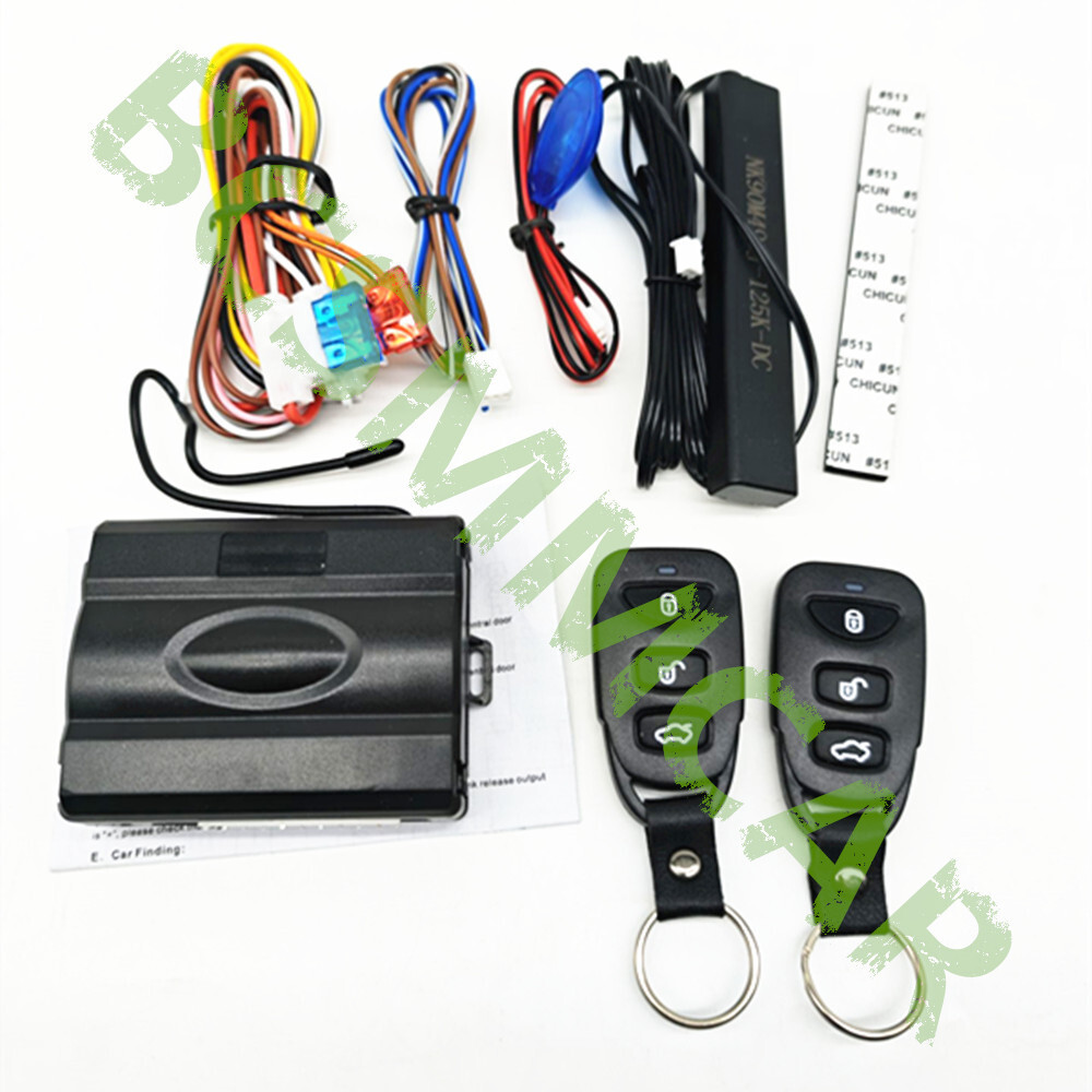 12V Keyless Entry Remote Central Locking System for Cars and Trucks