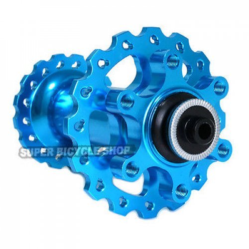 Circus Monkey HDW2 MTB Disc Hubs,28 Hole,1 Pair,Sky Blue - Picture 2 of 7