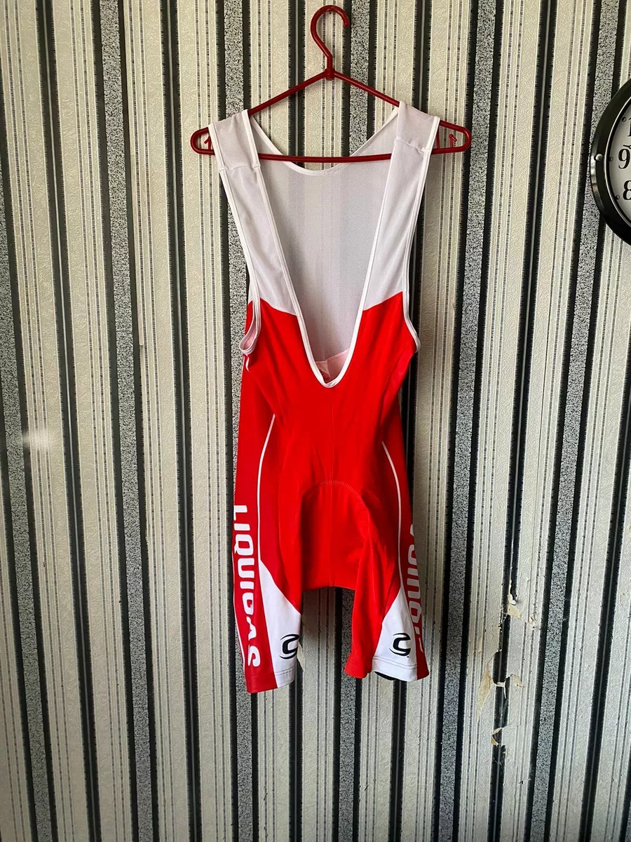 Red cycling bib shorts new arrivals