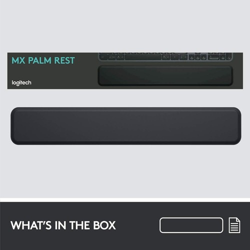 Logitech MX Palm Rest for MX Keys Premium No-Slip Support for Hours of Comfort - Picture 5 of 7