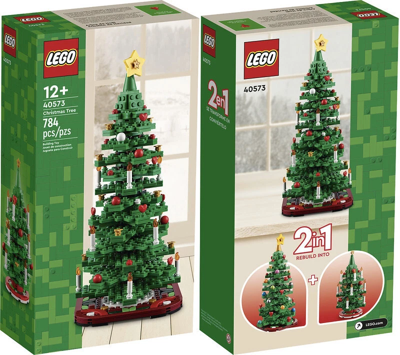 Lego Christmas Tree (40573) Building Kit Decoration Holiday 2022