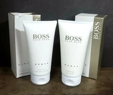 2-pc set BOSS Hugo Boss ~ WOMAN ~ 5 oz body lotion & shower gel 150 ml NIB   (m7