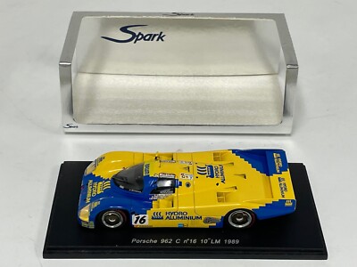 1/43 Spark Porsche 962 C car #16 10th Place 1989 24 Hours of