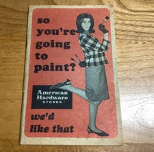 1967 American Hardware Supply Company Paint Booklet - Mary Tyler Moore Cover