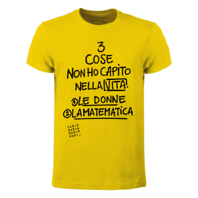 Herren T-Shirt - 3 Dinge habe ich im Leben nicht verstanden ...