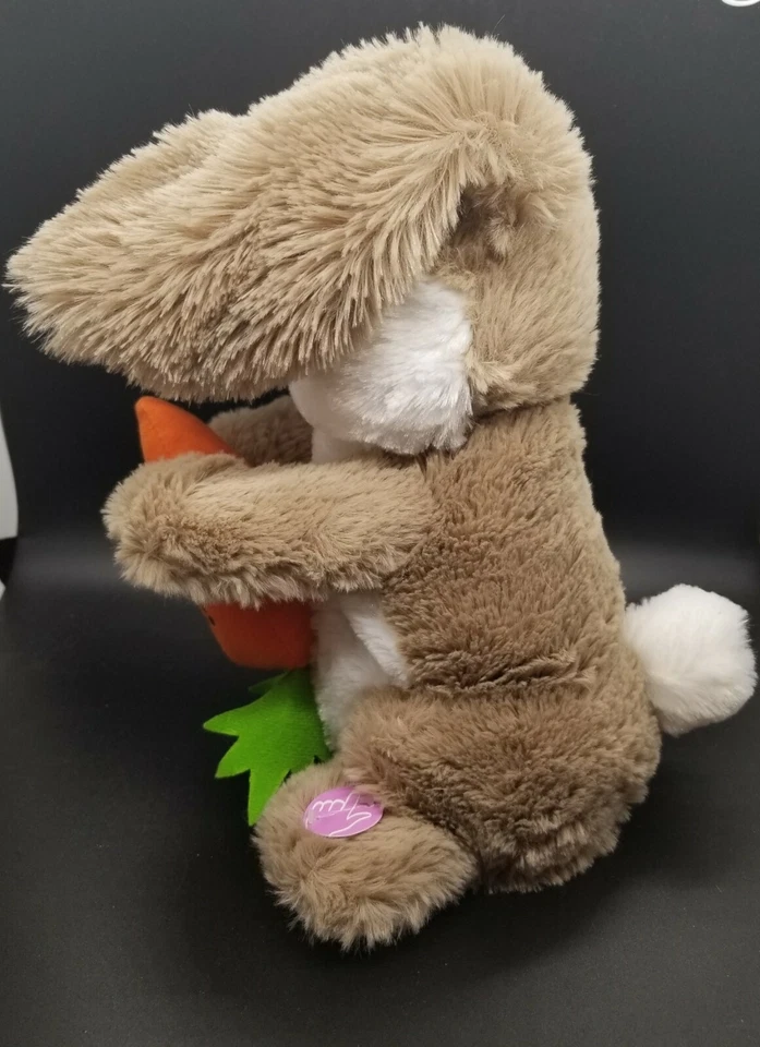 Peek A Boo 12" Animated Plush Bunny Rabbit Dan Dee Talks Ears Moves NWOT - Image 4 of 4