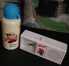 RARA BORRACCIA e TAGLIERE MULINO BIANCO  + SVEGLIA GALLO KELLOG'S funzionante