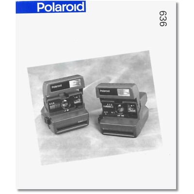 Polaroid 636 Close Up AF Camera Operating Manual Instructions User