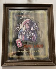 Rare Prince Albert Tobacco Indian Chief Joseph Nez Perce Advertisement Mirror
