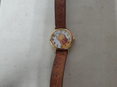 Vintage Timex Disney Winnie the Pooh rotating bees watch NEW BATTERY Vintage Timex Watch Disney Winnie The Pooh Rotating Bees  main image 4