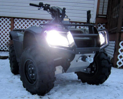 2-Pack LED Headlight Bulbs For Polaris Ranger XP 500-1000 (2007-2018) - 55W, 6000K White 5 thumbnail image