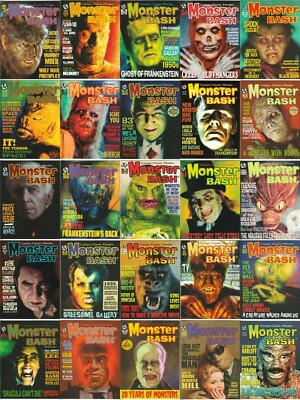 MONSTER BASH MAGAZINE #1 - #60 & SPECIALS - YOU PICK ISSUES - NEW UNREAD COPIES