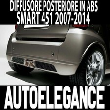 Smart Fortwo 451 2007+ Spoiler Diffusor Hinten ABS