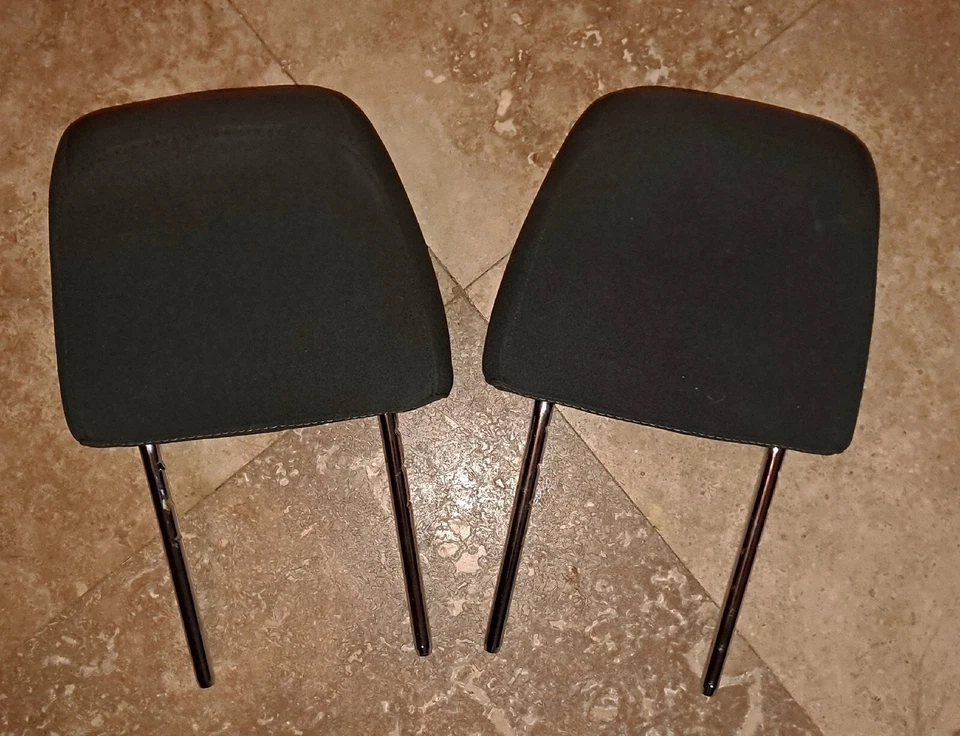 2015-2018 Ford Focus Front Seat Cloth Head Rest Set of 2 Black 2016 2017 Foto 2 de 4