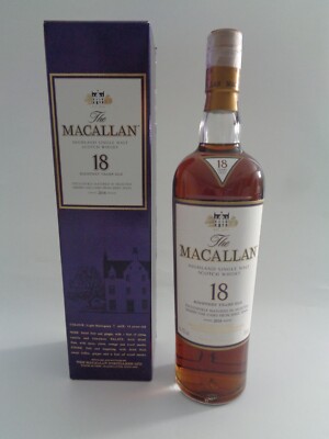 Macallan 18 Sherry Cask 1998/2016 Highland Single Malt Whisky 700ml., 43% , OVP