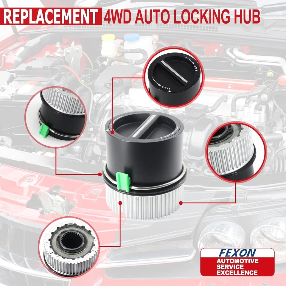 Kits de par de bujes de bloqueo automático 4x4 de repuesto para Ford F250 F350 F450 F55 1999-2004 - Imagen 4 de 4