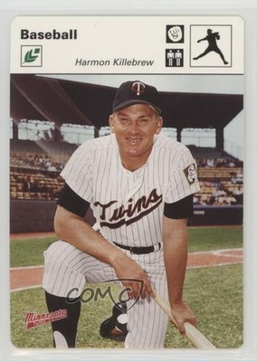 2005 Leaf Sportscasters White Pitching Glove 32/40 Harmon Killebrew #18 HOF 0q5