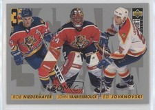 1996 Collector's Choice 3 Star Selection John Vanbiesbrouck Rob Niedermayer 0nx5