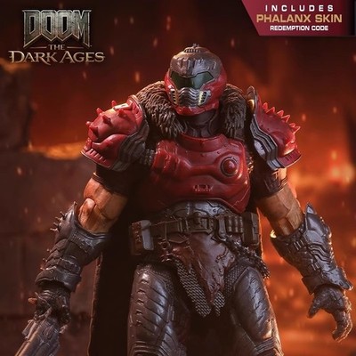 Mcfarlane DARK AGES DOOM SLAYER Red Figure 7 in. | eBay