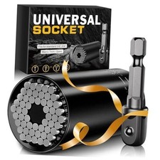 Fathers Day Dad Gifts from Daughter Son Wife,Super Universal Socket Tools Black