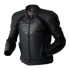 RST Tractech Evo D30 Black/Black Sport Touring Urban Leather Motorcycle Jacket