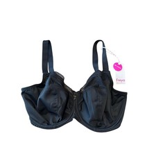 Freya NEW Black Viva Lace Side Support Bra Women's 32K