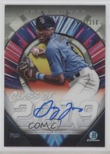 2019 Bowman Draft Chrome Class of 2019 Auto 13/250 Greg Jones #C19A-GJ Auto s3g