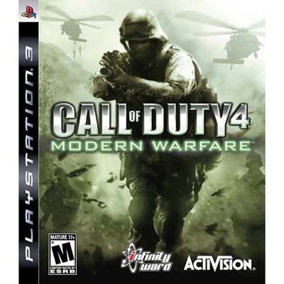 Cod Call Of Duty 4: Modern Warfare (Playstation 3) Disc Only