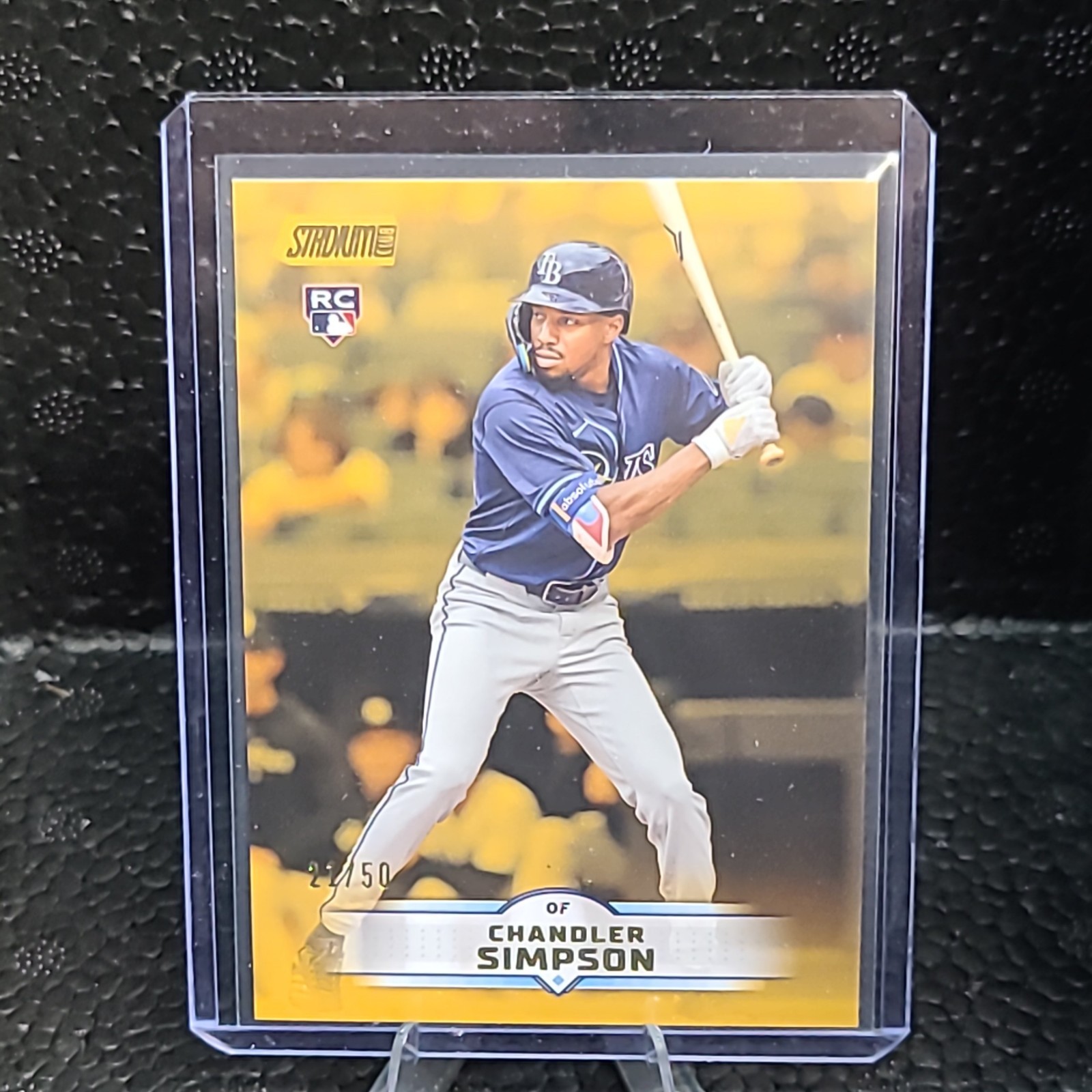 Chandler Simpson 2025 Topps Stadium Club #103 Gold Foil /50 Price 