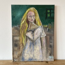 Mary Magdalene Portrait Oil Painting On Canvas 
